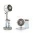 Shark FlexBreeze Pro Mist Akku-Ventilator für innen und außen mit Sprühsystem, tragbarer Sprühtank, 20 m, Stand- & Tischventilator, 5 Geschwindigkeitsstufen, leise, Fernbedienung, Dove FA300WHEU