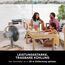 Shark FlexBreeze Pro Mist Akku-Ventilator für innen und außen mit Sprühsystem, tragbarer Sprühtank, 20 m, Stand- & Tischventilator, 5 Geschwindigkeitsstufen, leise, Fernbedienung, Dove FA300WHEU