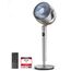 Dreo 20dB leiser Standventilator, 120°+120° Omni-direktionale oszillierende Ventilator, 26M Windentfernung, 1200m³/h Luftvolumen Echt Turbo-Luftzirkulator Fans, 102CM Höhe 3 Modi 8-Geschwindigkeit