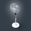 Rowenta Turbo Silence Standventilator, nur 35 dB(A) im Silent Night-Modus, energiesparend, 12 Geschwindigkeiten, digitaler LED-Bildschirm, Timer, Fernbedienung, Weiß, VU5650F0