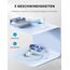 Midea FS40-23MR Standventilator mit 3 Geschwindigkeiten, Teleskophöhe und -größe, Fernbedienung, duales Beschleunigungssystem, 90-Grad-Schwingung nach links und rechts