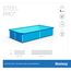 Bestway® Steel Pro™ Aufstellpool ohne Pumpe 221 x 150 x 43 cm, blau, eckig