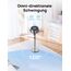 DREO Smart Standventilator, 120°+120° Oszillierend Ventilator mit Wi-Fi/Sprachsteuerung, 20dB Leiser Bodenventilator für Schlafzimmer, einstellbare Höhe, 8 Geschwindigkeiten, 6 Modi, 12H Timer