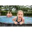 Bestway Steel Pro MAX Frame Pool-Set mit Filterpumpe Ø 366 x 100 cm, Holz-Optik (Mooreiche), rund