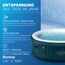 Bestway® Lay-Z-SPA® Energiespar-Whirlpool Miami AirJet™ für 6 Personen Ø 196 x 66 cm, Dunkelgrün