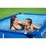 Bestway® Steel Pro™ Aufstellpool ohne Pumpe 221 x 150 x 43 cm, blau, eckig
