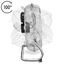 TROTEC Bodenventilator TVM 14 – 44 Watt, Neigungswinkel 100°, 3 Stufen, Ø 35 cm, kippfester Stand, leise, Silber