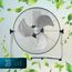 Cecotec Industrie-Ventilator EnergySilence 4300 Pro, 110 W, 3 Metallklingen 18" (45 cm), 3 Geschwindigkeiten, Kupfermotor, Einstellbare Neigung, Verchromte Oberfläche