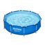 Bestway Steel Pro Frame Pool, rund, ohne Pumpe 305 x 76 cm, 56677, Blau, Ø 305 x 76 cm