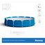 Bestway Steel Pro Frame Pool, rund, ohne Pumpe 305 x 76 cm, 56677, Blau, Ø 305 x 76 cm
