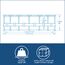 Bestway Steel Pro MAX Frame Pool Komplett-Set mit Filterpumpe Ø 427 x 122 cm, lichtgrau, rund