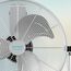Cecotec Industrie-Ventilator EnergySilence 4100 Pro, 100 W, 3 Metallklingen 18" Durchmesser, Kupfermotor, 3 Geschwindigkeiten, Einstellbare Neigung, Sicherheitssystem