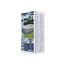 Bestway Power Steel Frame Pool Set, oval, grau, 424 x 250 x 100 cm