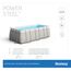 BESTWAY Power Steel Rectangular Pool Set 549x274x122 cm, Stahlrahmenpool-Set mit Filterpumpe und Zubehör