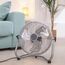 Cecotec Industrielüfter EnergySilence 1000 Pro. 40 W, Durchmesser 30 cm, 3 Geschwindigkeiten, 3 Flügel, einfache Bedienung, elegantes Design und maximale Sicherheit, Stahl-Finish