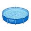Bestway Steel Pro Frame Pool Set, rund, ohne Pumpe, 366 x 76 cm, 56706, Blau, Ø 366 x 76 cm