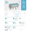 BESTWAY Power Steel Rectangular Pool Set 412x201x122 cm, Stahlrahmenpool-Set mit Filterpumpe und Zubehör