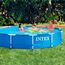 Intex 28212NP – Aufstellpool Metal Frame Rund, Filterpumpe 2006 L/h, 6503 L, Stahl und PVC, Blau, 366x76 cm