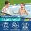 Bestway Steel Pro Frame Pool ohne Pumpe Ø 305 x 66 cm, buntes Zebra-Design, rund
