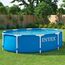 Intex 28202UK 10ft x 30in Metal Frame Swimming Pool with Filter Pump, 4,485 liters, Blue, 305x76 cm