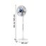 Rowenta VU5840 Turbo Silence Extreme+ Standventilator | mit 4 Geschwindigkeiten | automatische Oszillation | Silence-Nacht-Modus | Turbo-Boost | verstellbare Höhe | Weiß