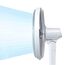 Pro Breeze 40 cm Standventilator mit DC Motor, Doppelflügel Technologie, Ventilator mit Fernbedienung & LED Display, 26 Lüftergeschwindigkeiten, 90° Oszillation, 24h Timer, höhenverstellbar, Weiß