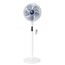Rowenta VU5770 Turbo Silence Extreme+ Standventilator (5 Geschwindigkeitsstufen, Timer-Funktion, verstellbarer Neigungswinkel, 35 dB(A), 100% Kupfermotor, inkl. Fernbedienung, sehr kompakt) weiß