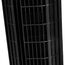 Amazon Basics – Tragbarer Turmventilator mit Timer, 3 Geschwindigkeitsstufen, oszillierend, 45 W, Weiß