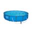 Bestway Steel Pro Max Stahlrahmenpool-Set mit Filterpumpe und Zubehör, 10220 L, blau, 427 x 427 x 84 cm