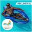 SwimWays Spring Float Relaxliege XL Aufblasbare Poolliege mit Hyper-Flate Ventil