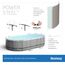 BESTWAY Power Steel Pool Komplett-Set, oval, 549x274x122cm