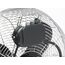 Bestron Bodenventilator im Retro-Stil, Windmaschine mit 3 Geschwindigkeitsstufen & stufenlos neigbarem Ventilatorkopf, Höhe: 47 cm, Ø 45 cm, 100 W, Farbe: Chrome
