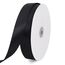 TONIFUL Satinband schwarz 25mm, 91 Meters Dekoration Geschenkband Fein Schleifenband, Stoffband für Hochzeit, Taufe und Geburtstag Geschenke Der Valentinstag Verpackung von Geschenken