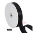 TONIFUL Satinband schwarz 25mm, 91 Meters Dekoration Geschenkband Fein Schleifenband, Stoffband für Hochzeit, Taufe und Geburtstag Geschenke Der Valentinstag Verpackung von Geschenken