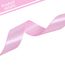 Toniful Satinband, dünnes, einfarbiges Satinband für Geschenkverpackungen, Basteln, Haarschleifen, Hochzeitsdekoration, Einladungskarten, Blumensträuße, Weihnachten, 2,5 cm x 91 m, Babyrosa