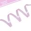 Toniful Satinband, dünnes, einfarbiges Satinband für Geschenkverpackungen, Basteln, Haarschleifen, Hochzeitsdekoration, Einladungskarten, Blumensträuße, 0,6 cm x 91 m, Babyrosa