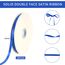 TONIFUL 3/8 Inch x 100yds Royal Blue Satin Ribbon Thin Solid Fabric Ribbons Roll for Gift Wrapping Invitation Floral Hair Balloons Craft Sewing Party Wedding Popsicles Decoration