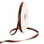 TONIFUL 3/8 Inch x 100yds Coffee Brown Color Satin Ribbon Thin Solid Fabric Ribbons Roll for Gift Wrapping Invitation Floral Hair Balloons Craft Sewing Party Wedding Popsicles Decoration
