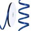 Toniful Satinband, dünnes, einfarbiges Satinband für Geschenkverpackungen, Basteln, Haarschleifen, Hochzeitsdekoration, Einladungskarten, Blumensträuße, 2,5 cm x 91 m, Marineblau