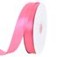 Toniful Satinband, dünnes, einfarbiges Satinband für Valentinstag Geschenkverpackungen, Basteln, Haarschleifen, Hochzeitsdekoration, Einladungskarten, Blumensträuße, Weihnachten, 2,5 cm x 91 m, Pink