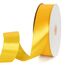TONIFUL Breites Satinband, 40 mm x 91 m, Gelb, für Geschenkverpackungen, Stuhlschärpen, Valentinstag, Hochzeit, Geburtstag, Party, Dekoration, Haare, Blumenhandwerk, Nähen