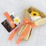 Toniful Satinband, dünnes, einfarbiges Satinband für Geschenkverpackungen, Basteln, Haarschleifen, Hochzeitsdekoration, Einladungskarten, Blumensträuße, 2,5 cm x 91 m, Orange