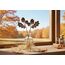 LB H&F 2er Set Eichel Herbstdeko Ahorn Gartendeko Weihnachtsdeko Deko Dekoration Herbst Winter Weihnachten Metall Rost Gartenstecker (Herbststecker Eichel 2er Set)