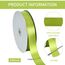 Toniful Satinband, dünnes, einfarbiges Satinband für Geschenkverpackungen, Basteln, Haarschleifen, Hochzeitsdekoration, Einladungskarten, Blumensträuße, 2,5 cm x 91 m, Salbei-/Olivgrün
