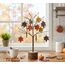 9er Set Anhänger Blatt Ahorn Herbst Deko Holz Herbstanhänger Holzanhänger Dekoanhänger Herbstblätter (Blätter)