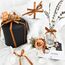 TONIFUL Satinband Warmbraun 10mm, 91 Meters Dekoration Geschenkband Fein Schleifenband, Stoffband für Hochzeit, Taufe und Geburtstag Geschenke Der Valentinstag Verpackung von Geschenken