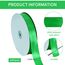 Toniful Satinband, dünnes, einfarbiges Satinband für Geschenkverpackungen, Basteln, Haarschleifen, Hochzeitsdekoration, Einladungskarten, Blumensträuße, 2,5 cm x 91 m, Grün
