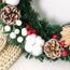 ENLACE 30 Stück Tannenzapfen, ca. 2-3cm, Klein Weihnachten Tannenzapfen mit Weißer Anstrich, Natur Kiefernzapfen Deko für Weihnachtsdeko DIY Handwerk Weihnachtsbaum Herbst Winter Dekoration