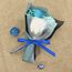 TONIFUL 3/8 Inch x 100yds Royal Blue Satin Ribbon Thin Solid Fabric Ribbons Roll for Gift Wrapping Invitation Floral Hair Balloons Craft Sewing Party Wedding Popsicles Decoration