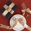 TONIFUL Satin Geschenkband Goldband 4cm x 91m, 1 Rolle Schleifenband für Geschenkverpackung und Partydekoration, Hochwertiges Geschenkband Geburtstagsparty